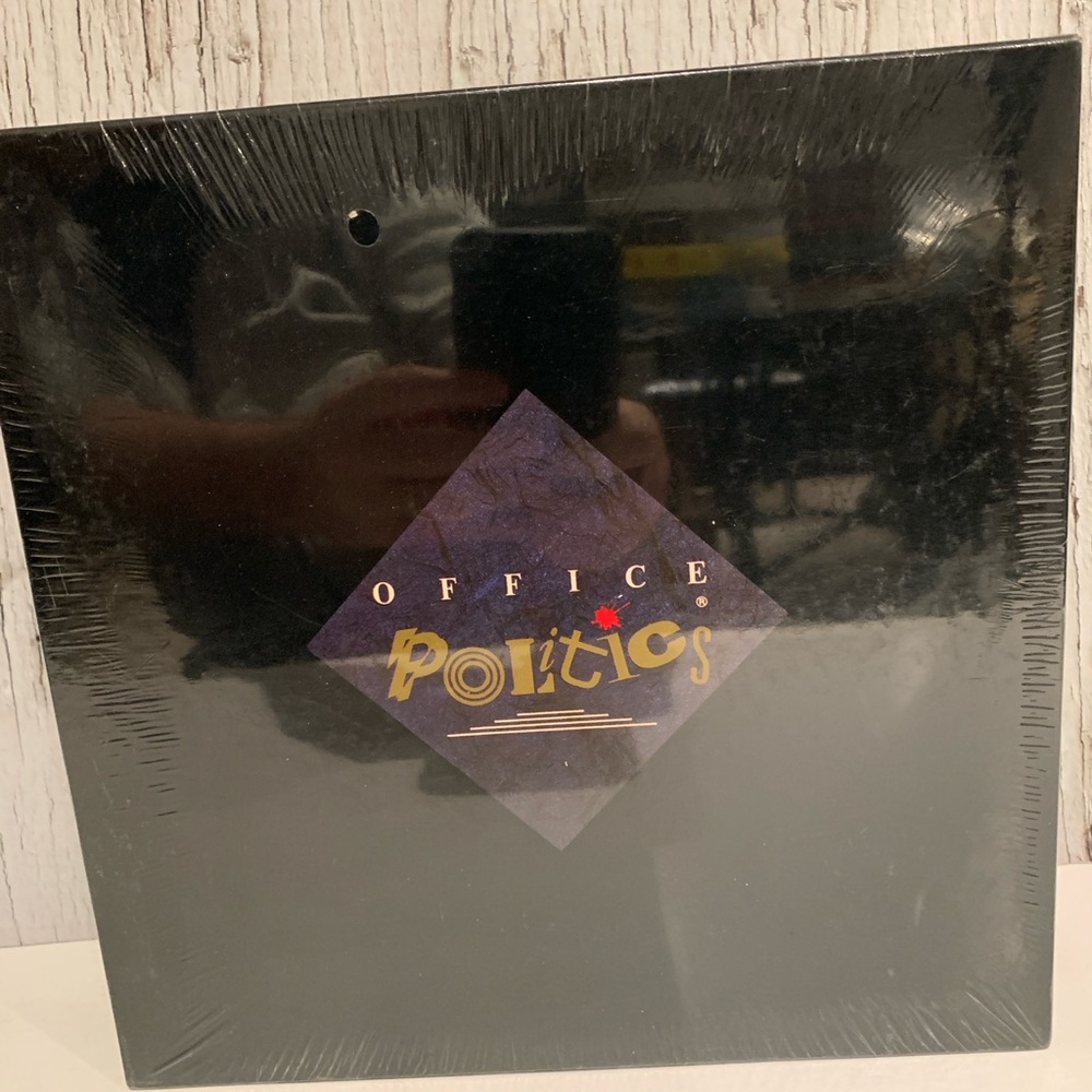 Vintage Office Politics Board Game 1989 New Sealed
